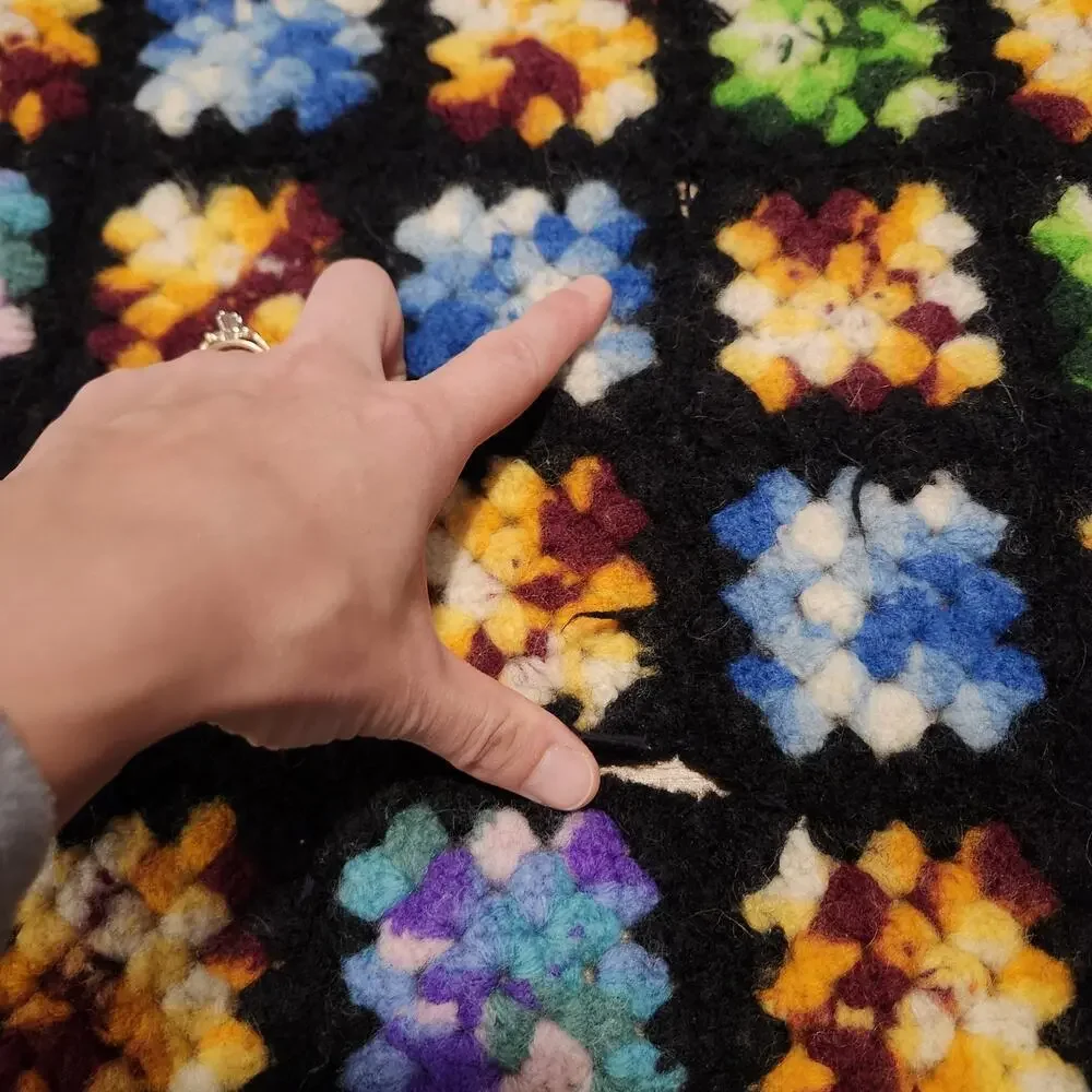 Granny Square Afghan 